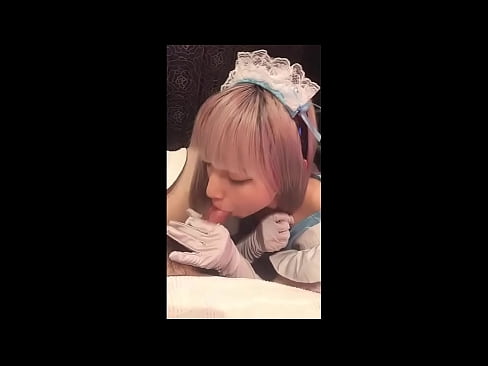 ❤️ Japanese Idol [mayuka], pakaian pembantu rumah Perancis, bahagian 1, blowjob dan jerk dengan losyen ️ Lucah berkualiti pada kami ﹏